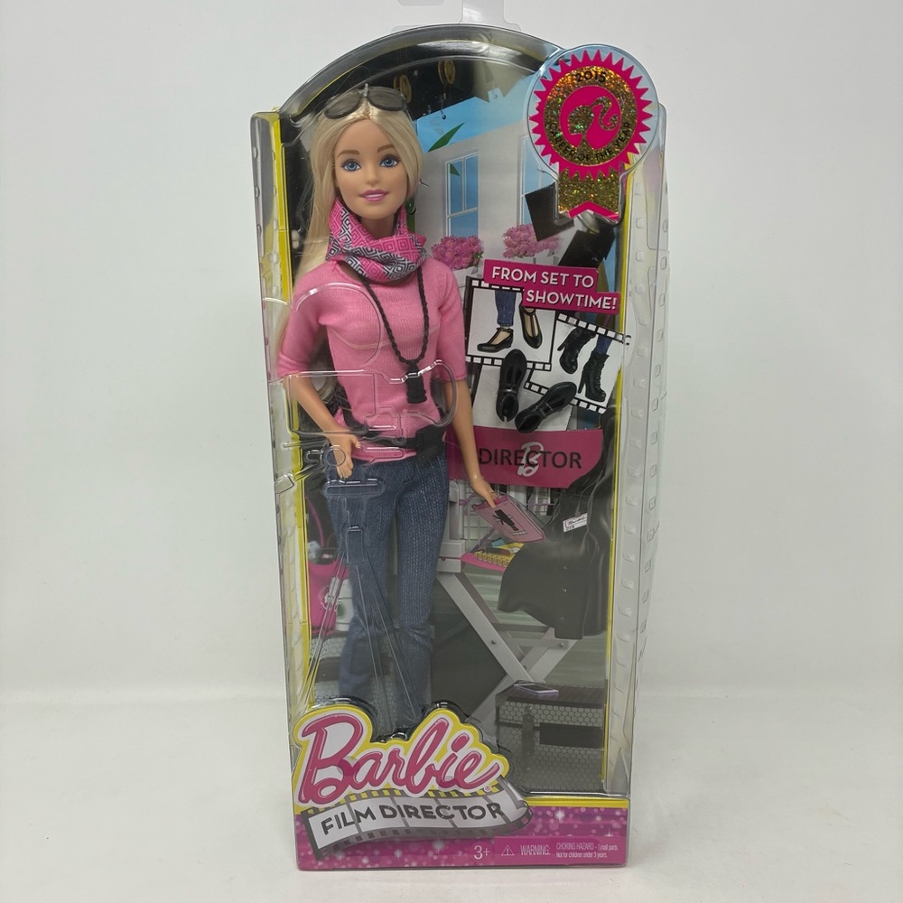 2015 Barbie Doll Film Director Career of the Year Blond hair mint in box